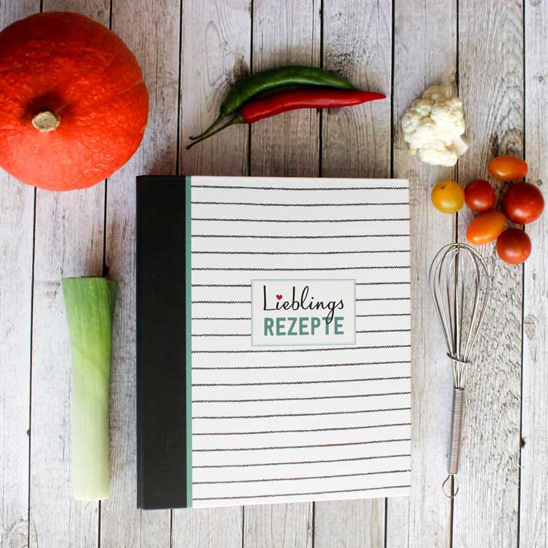 X_cook & STYLE Rezeptordner A5 Lieblingsrezepte