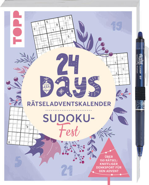 5d178310e16272bb712d73d4ca2034191730819268 24 DAYS RÄTSELADVENTSKALENDER – Sudoku-Fest (Mängelexemplar)