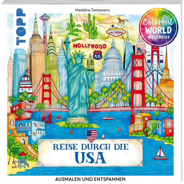 Colorful World Weltreise - Reise durch die USA (Mängelexemplar)