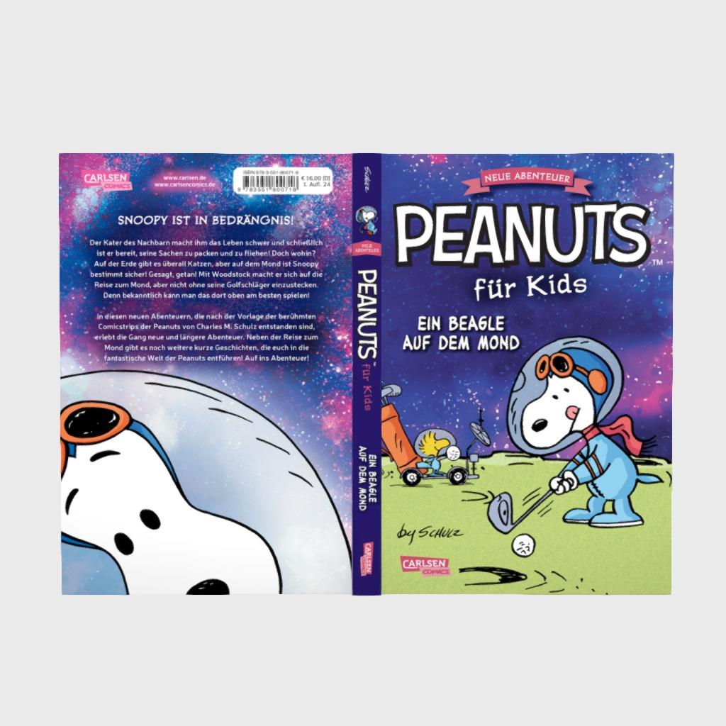 Peanuts für Kids - Neue Abenteuer 1: Ein Beagle auf dem Mond (Mängelexemplar)