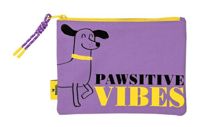 X_Kleine Tasche Dog Lover (Motiv wird zufällig gewählt)