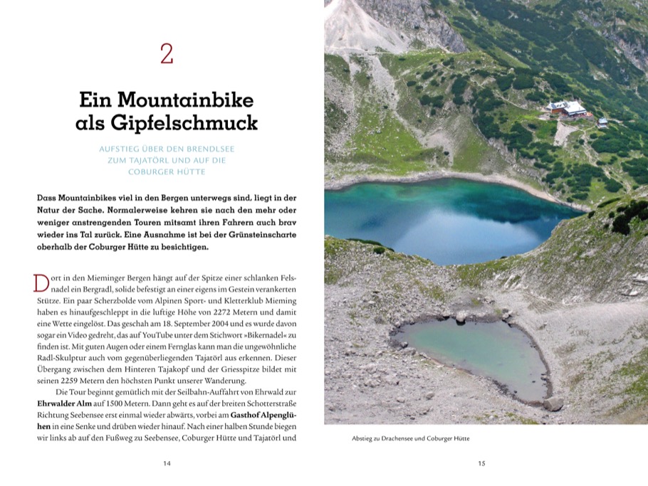 Glitzernde Bergseen in Bayern und Tirol (Mängelexemplar)