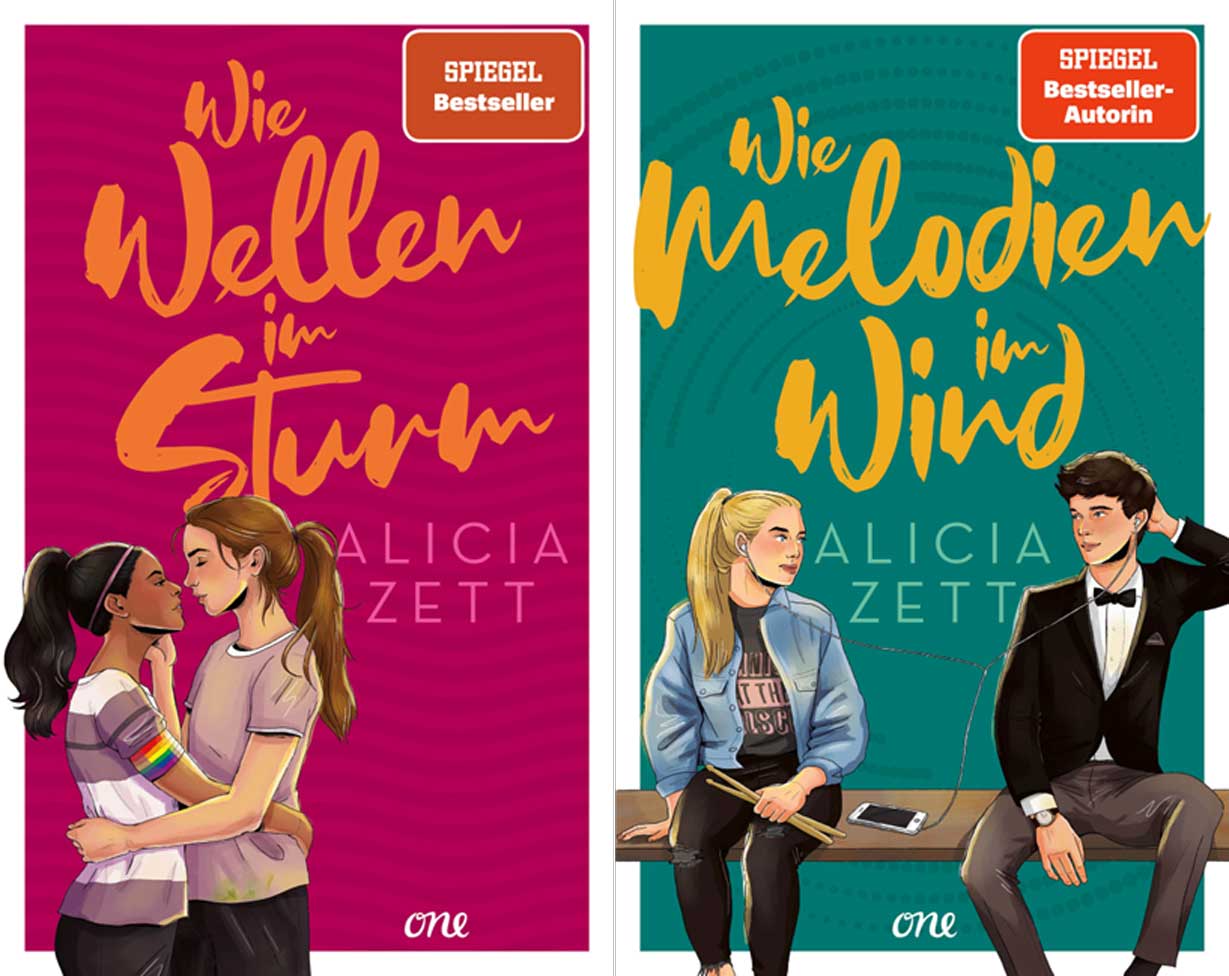 Sparpaket - Wie Wellen im Sturm | Wie Melodien im Wind (Band 1 + 2) (Mängelexemplare)