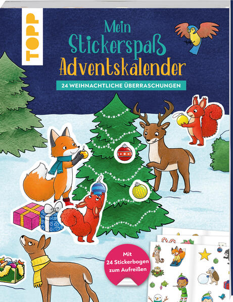 Mein Stickerspaß-Adventskalender (Mängelexemplar)