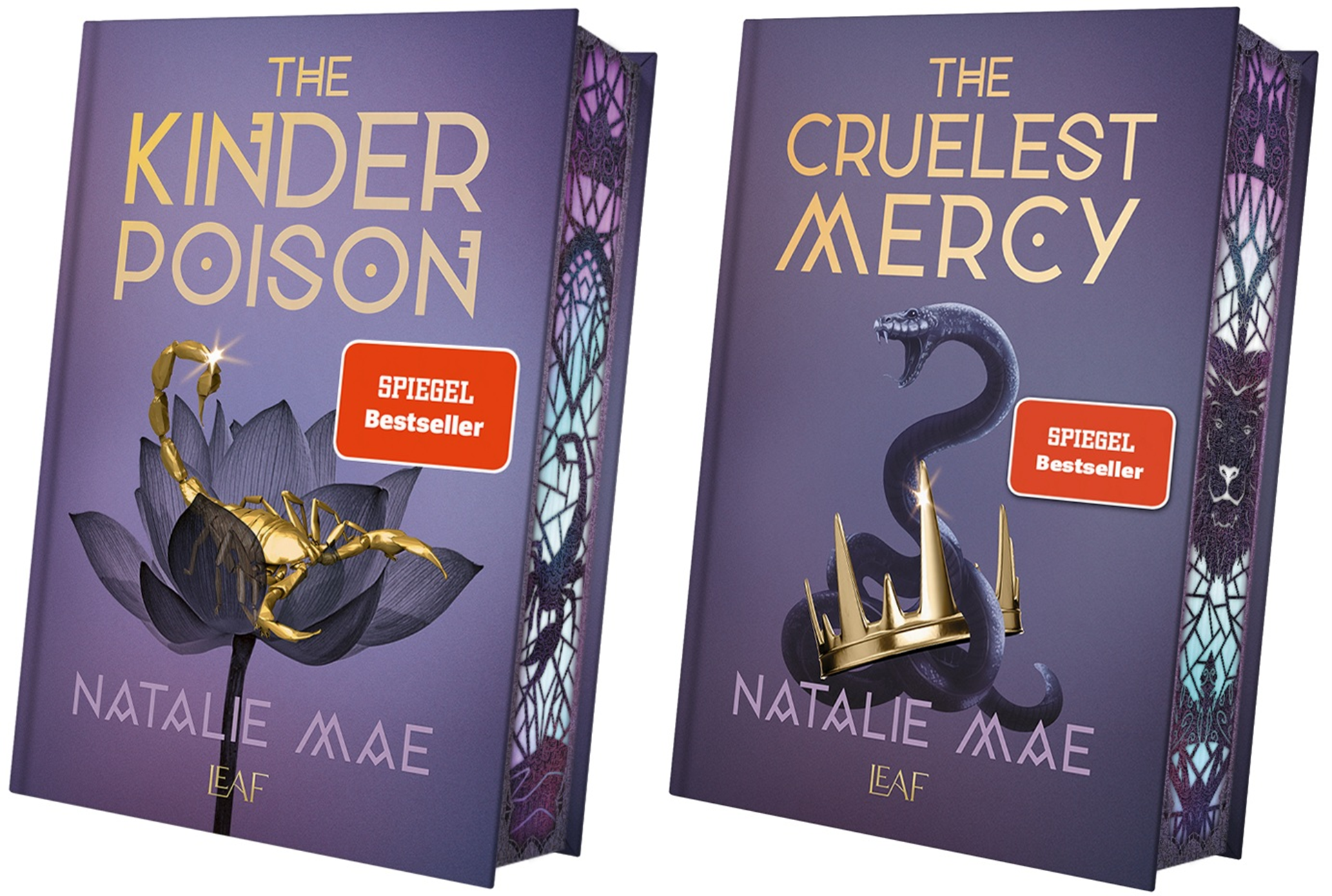 Sparpaket - The Kinder Poison (Band 1 + 2) - mit Farbschnitt - Bücherbüchse (Mängelexemplare)