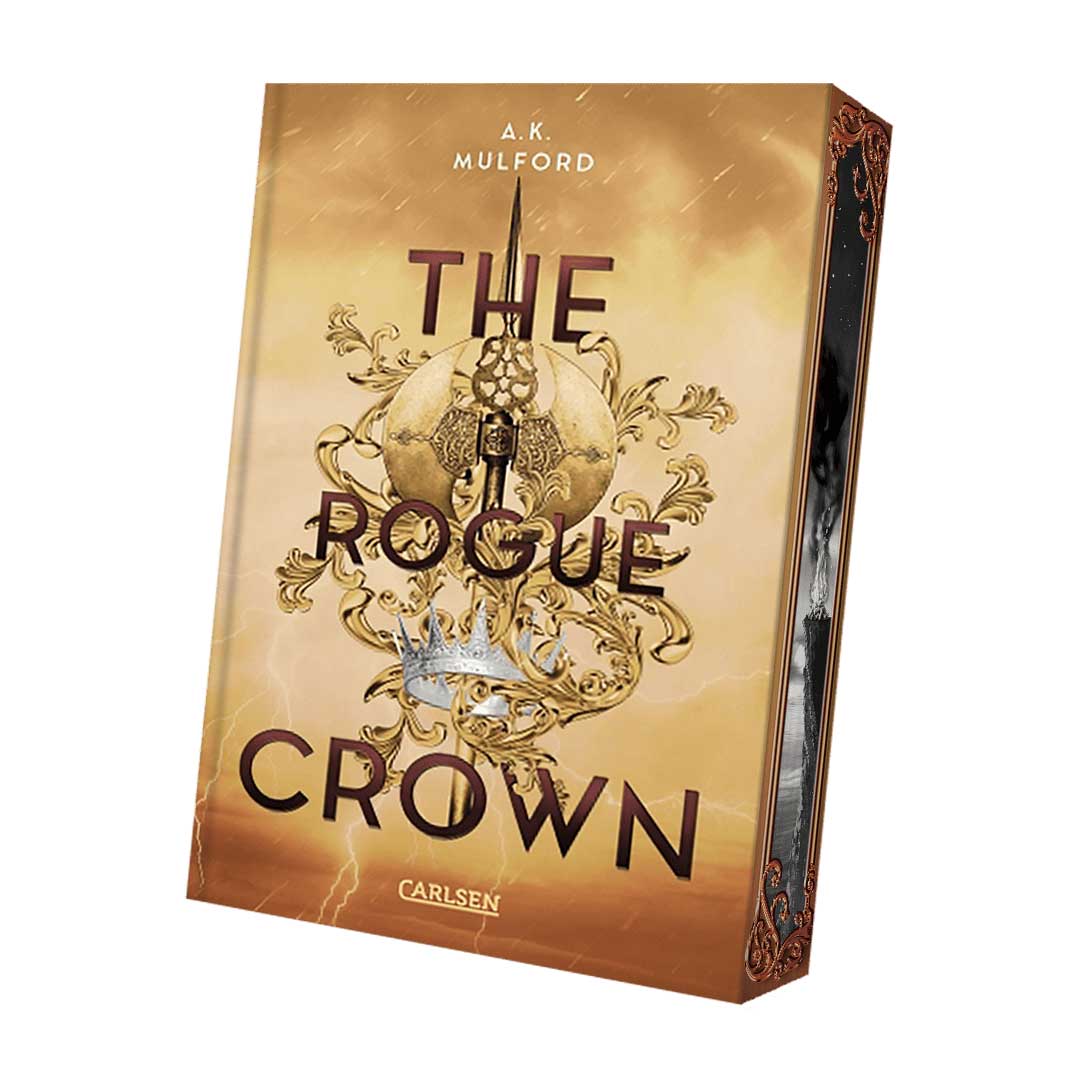 The Five Crowns of Okrith 3: The Rogue Crown - Exklusivausgabe mit Farbschnitt - Bücherbüchse (Mängelexemplar)