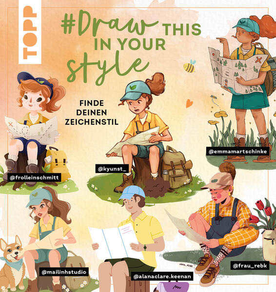 Draw this in your style (Mängelexemplar) Draw this in your style (Mängelexemplar)