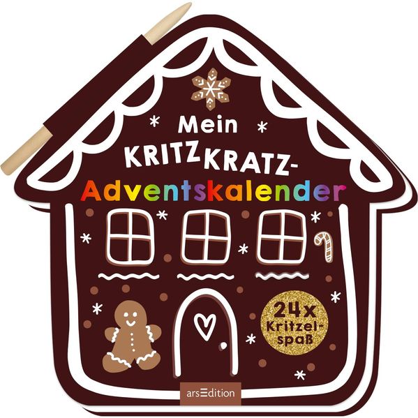 Mein Kritzkratz-Adventskalender (Mängelexemplar)