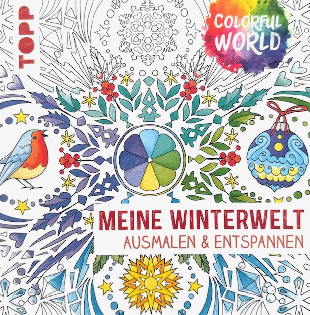 Colorful World - Meine Winterwelt - Ausmalen und entspannen (Mängelexemplar)