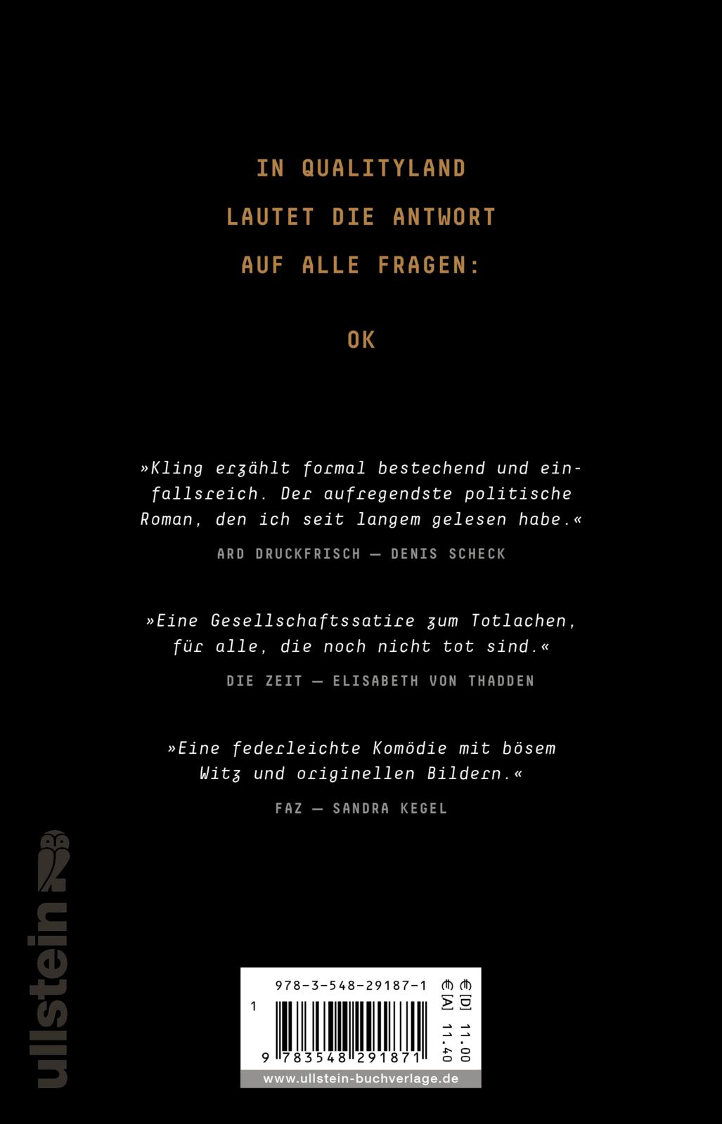 QualityLand (QualityLand 1) (Mängelexemplar)