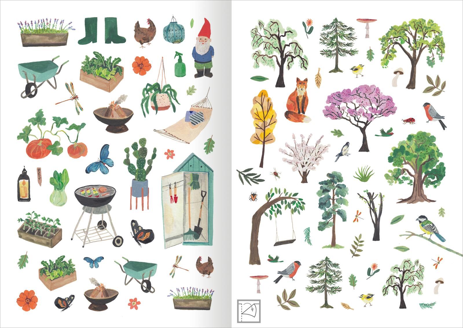 Stickerliebe – Pflanzenwelt