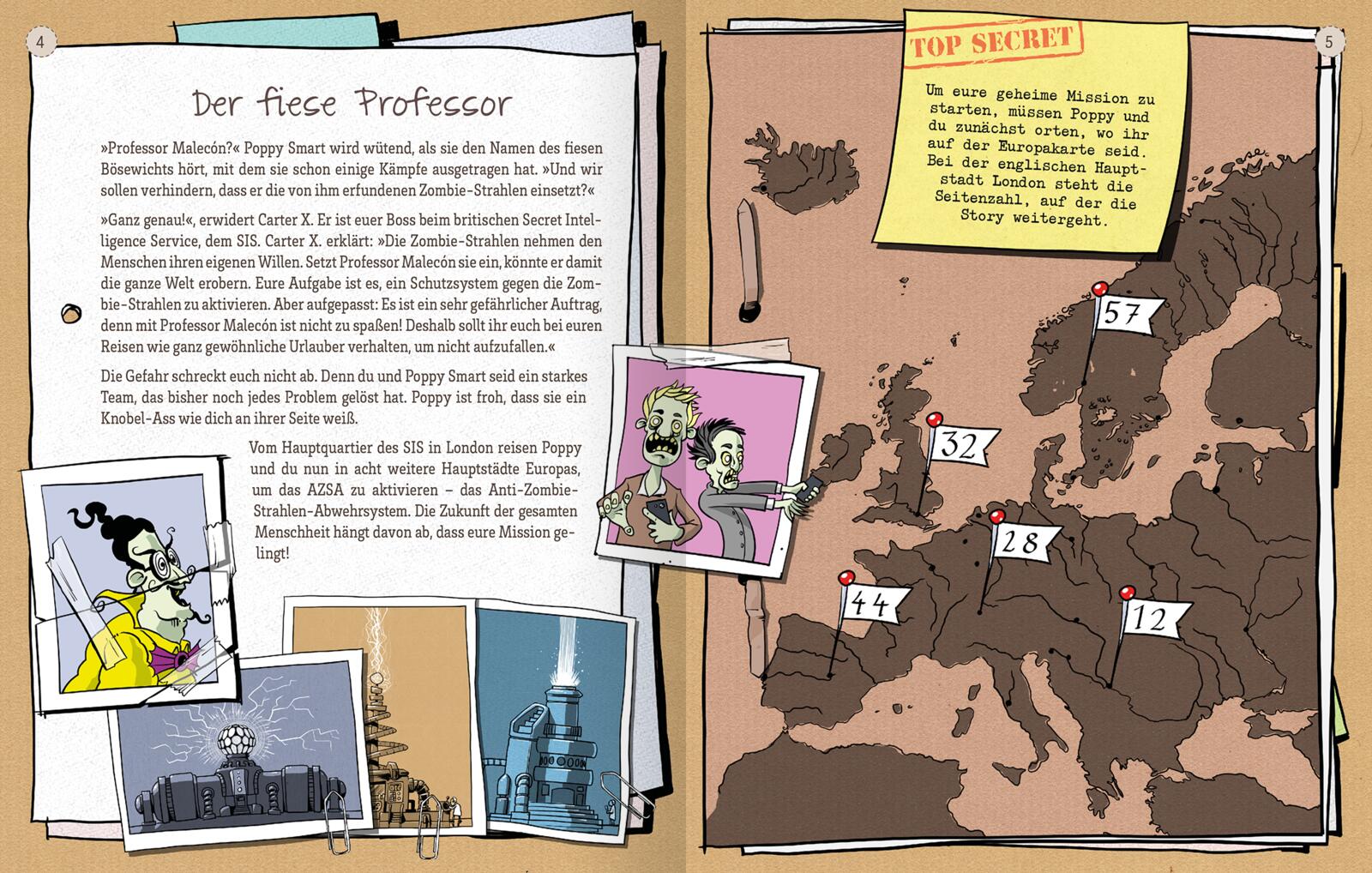 Escape Geheime Mission – Stoppe den gefährlichen Professor