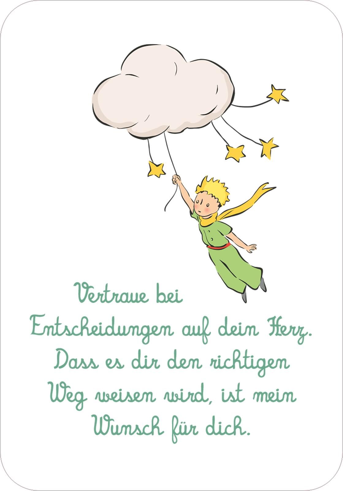 Man sieht nur mit dem Herzen gut. Weihnachtswünsche für dich
