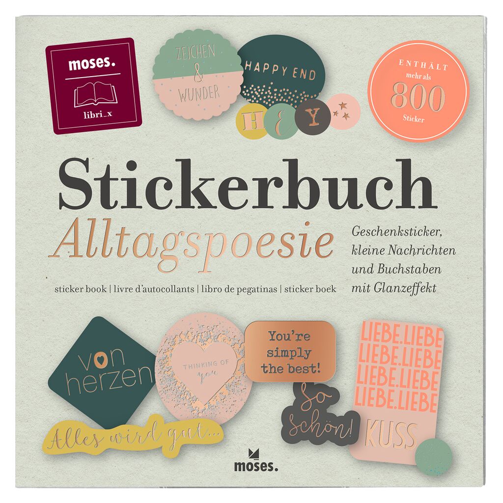 X_Stickerbuch Alltagspoesie