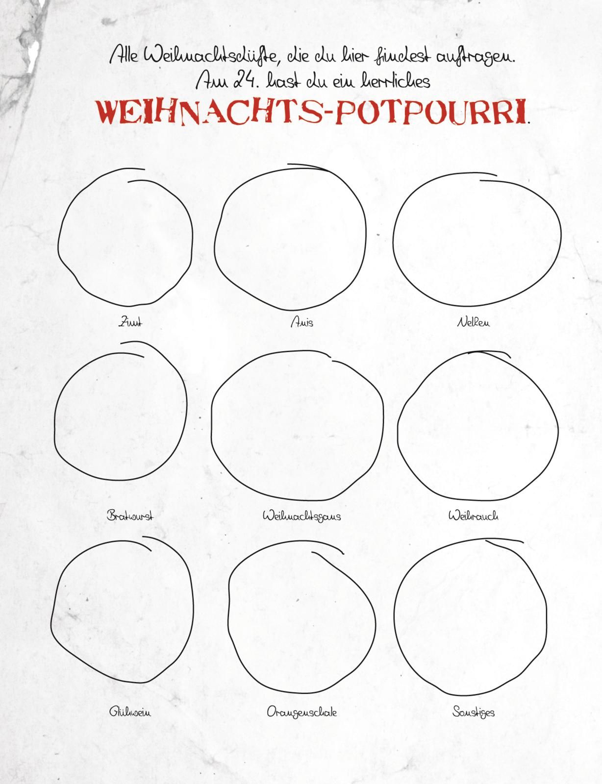 Gib diesem Adventskalender den Rest!