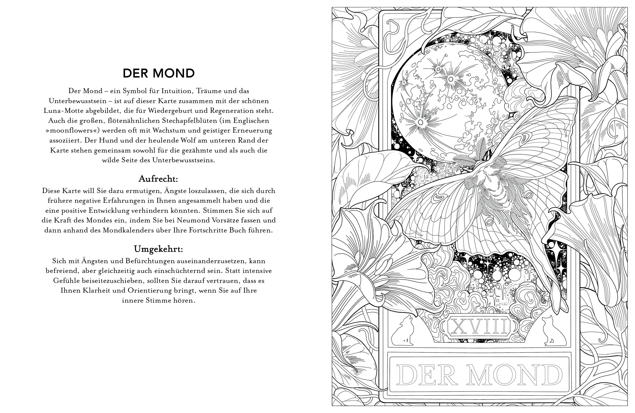 Tarot-Malbuch (Mängelexemplar)