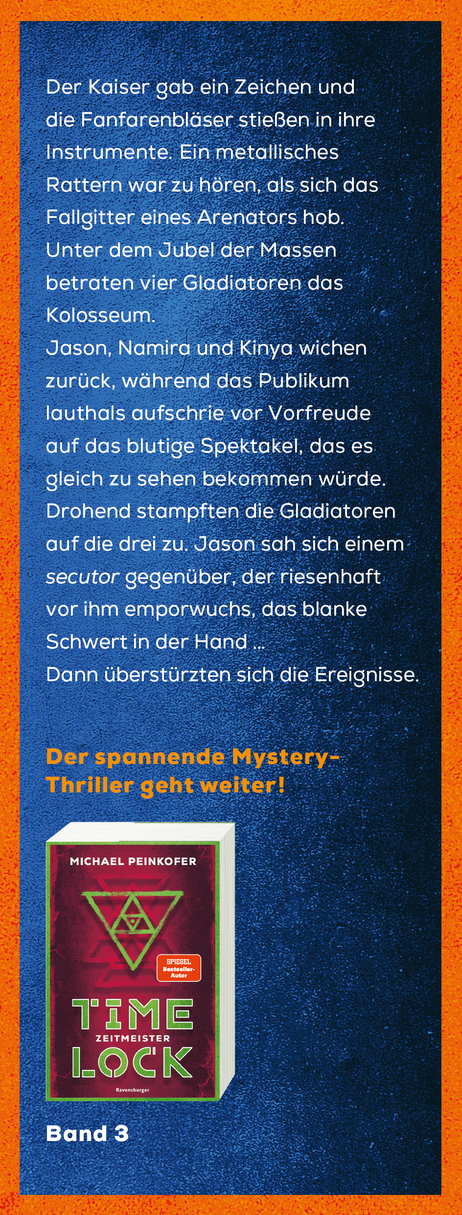 Timelock, Band 2 - Zeithüter (Mängelexemplar)