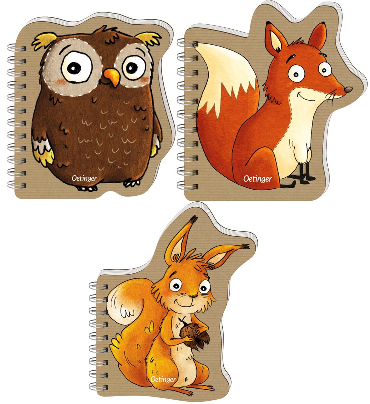 Sparpaket - 3er Set Peter & Piet. Notizblöcke