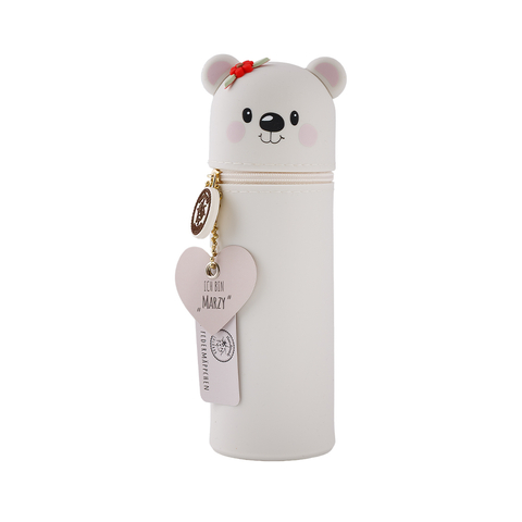 Lustige Tiermäppchen aus Silikon - Eisbär "Marzy"