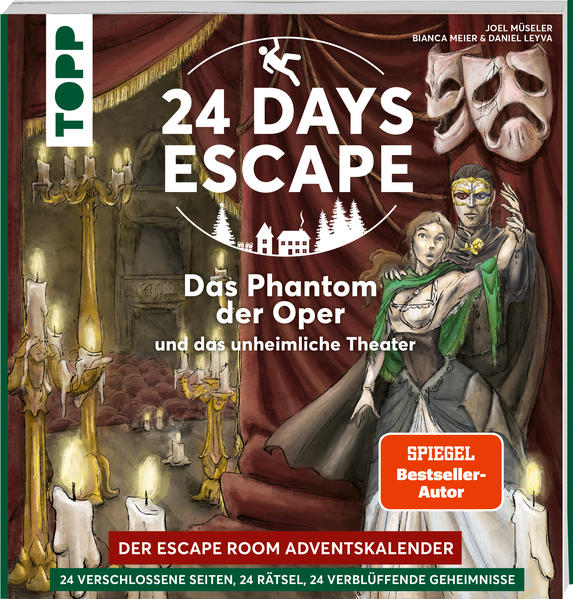 9cac7e29402ec6c6830b83342dbe803b1690202546 24 DAYS ESCAPE – Der Escape Room Adventskalender (Mängelexemplar)