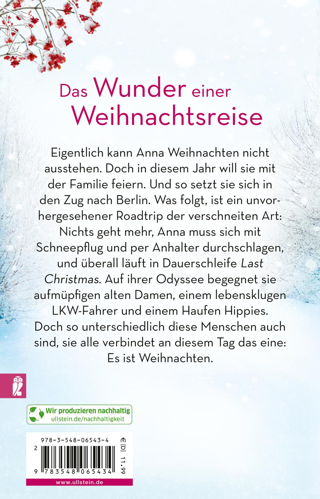 Eine wundersame Weihnachtsreise - Der liebenswerte Weihnachtsroman (Mängelexemplar)