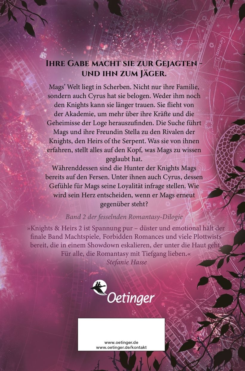 Knights & Heirs 2. Die Erben der Schlange (Mängelexemplar)