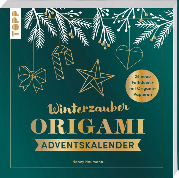 Winterzauber. Origami-Adventskalender. (Mängelexemplar)