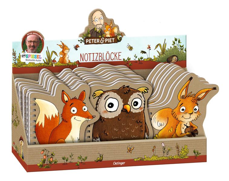 SL-1756 Sparpaket - 24er Set Peter & Piet. Notizblöcke