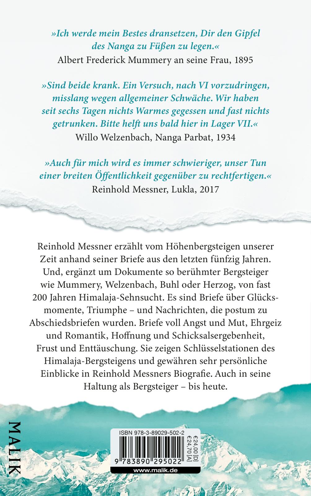 »Gehe ich nicht, gehe ich kaputt.« Briefe aus dem Himalaja