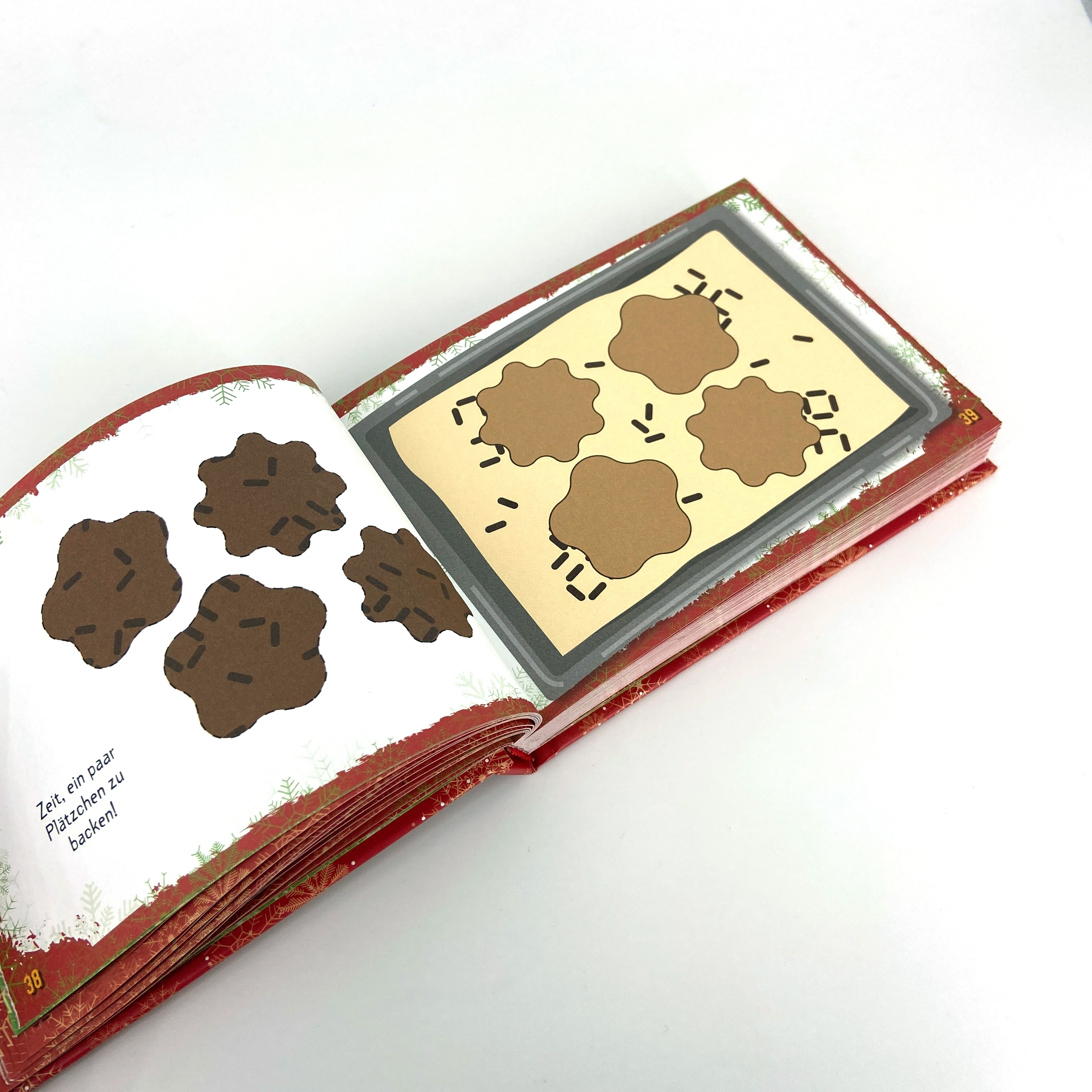 Flucht aus der Weihnachtswerkstatt-Escape-Adventskalender -Entkomme in 24 Tagen(Mängelexemplar)