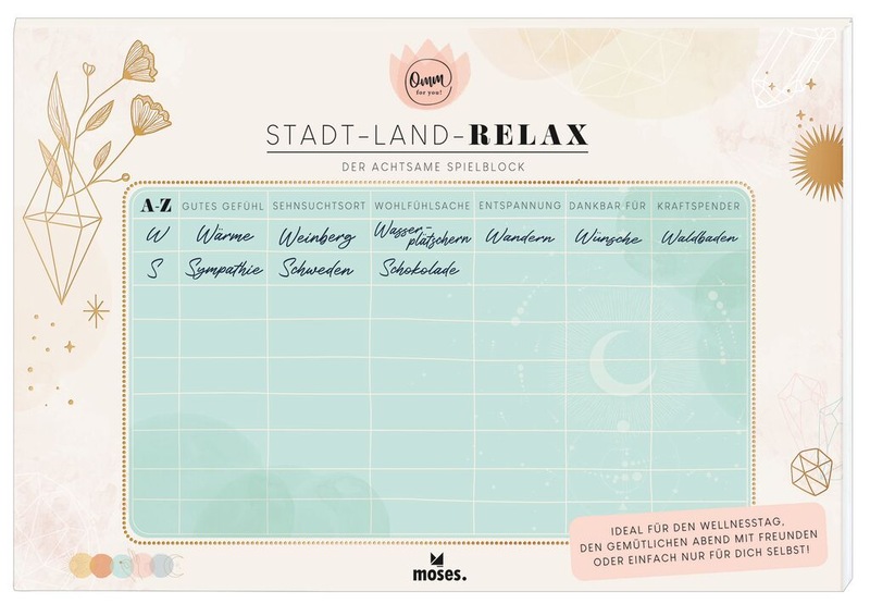 X_Omm for you Stadt-Land-Relax-Block