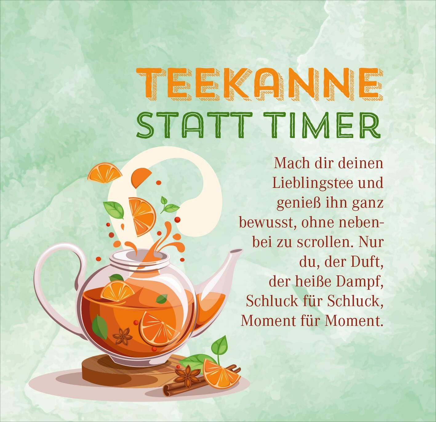 Nimm dir Zeit für Gemütlichkeit (Mängelexemplar)