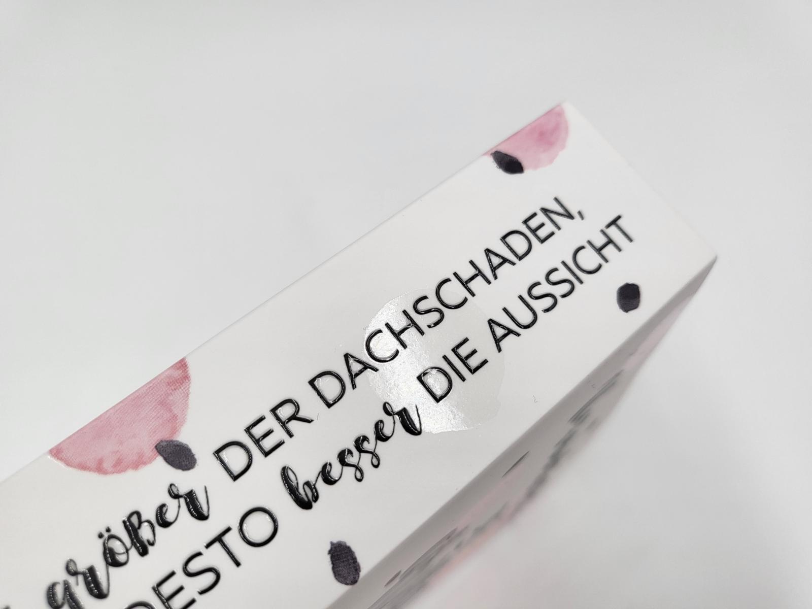 Je größer der Dachschaden, desto besser die Aussicht (Mängelexemplar)