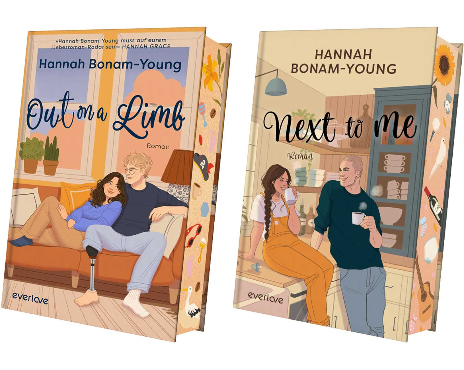 Sparpaket - Out on a Limb | Next to Me - Exklusivausgaben mit Farbschnitt - Bücherbüchse (Mängelexemplare)