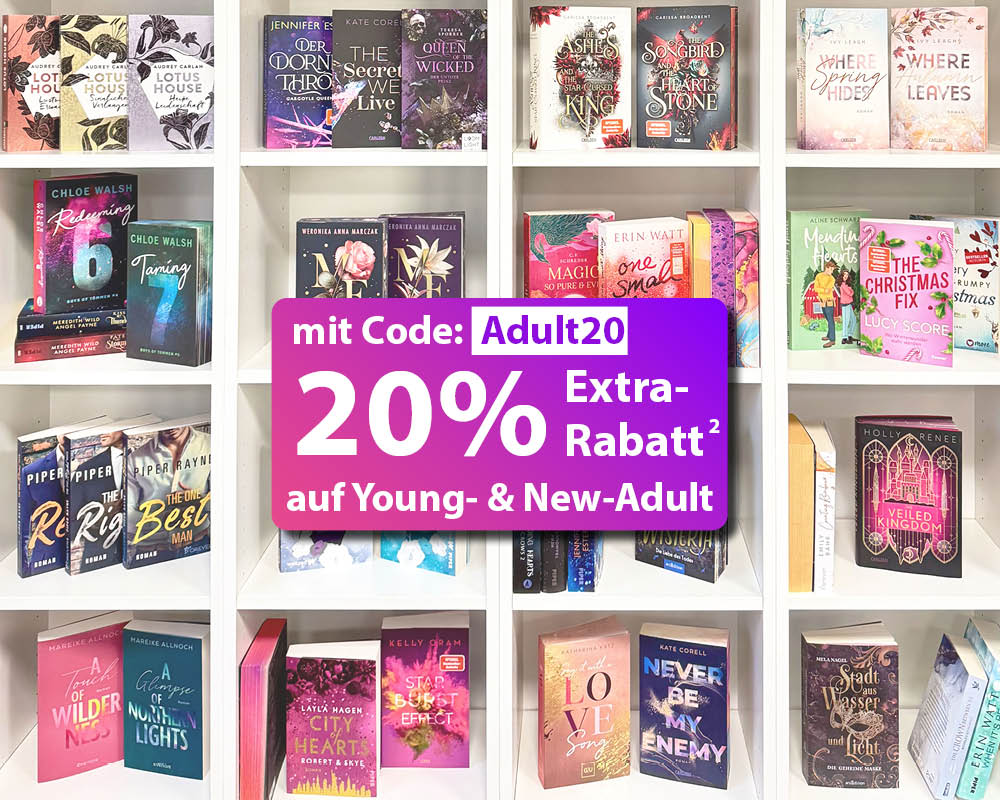 20% Extra-Rabatt² auf Young-/New-Adult