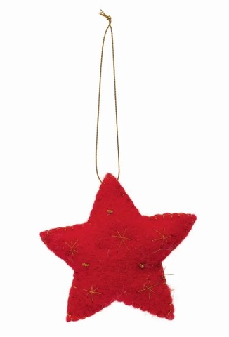 Anhänger Weihnachtszauber (rot)