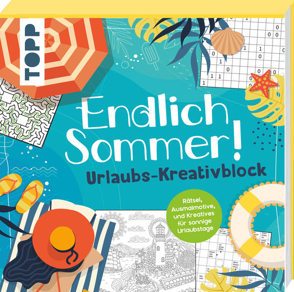 a47ec67a01a5a74263f7eb1adc1163851714390853 Endlich Sommer! Urlaubs-Kreativblock (Mängelexemplar)