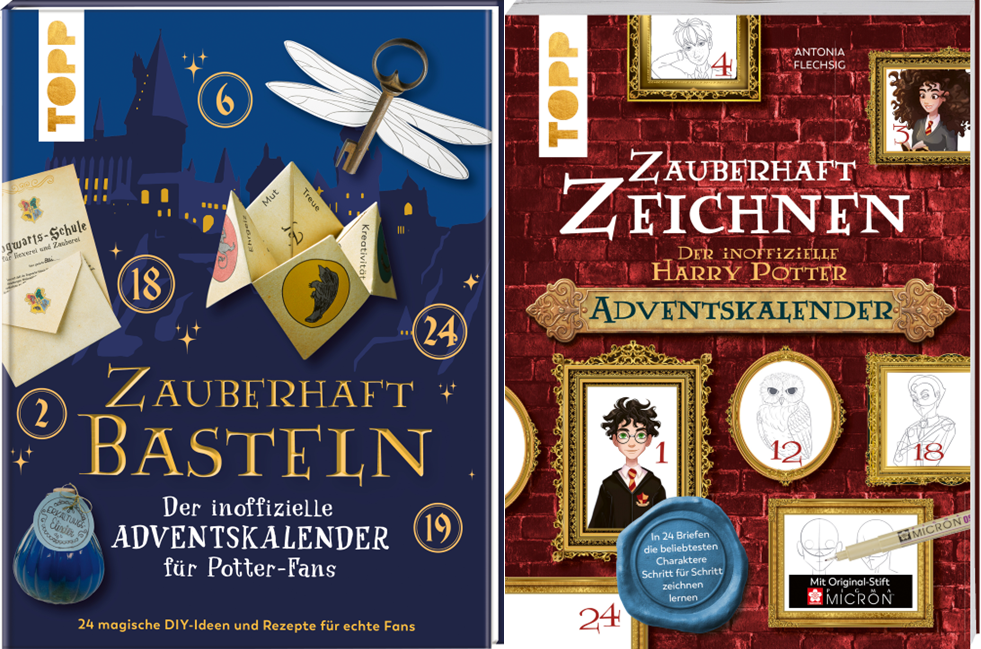 Sparpaket - 2er Set inoffizielle Harry-Potter-Adventskalender (Mängelexemplare)