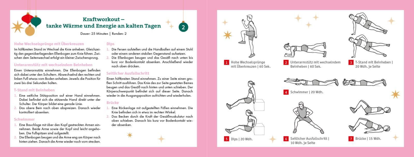 24 Workouts für den Advent (Mängelexemplar)
