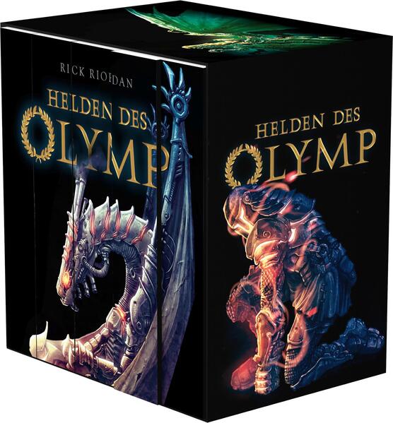Helden des Olymp: Taschenbuchschuber Bände 1-5 (Mängelexemplar)