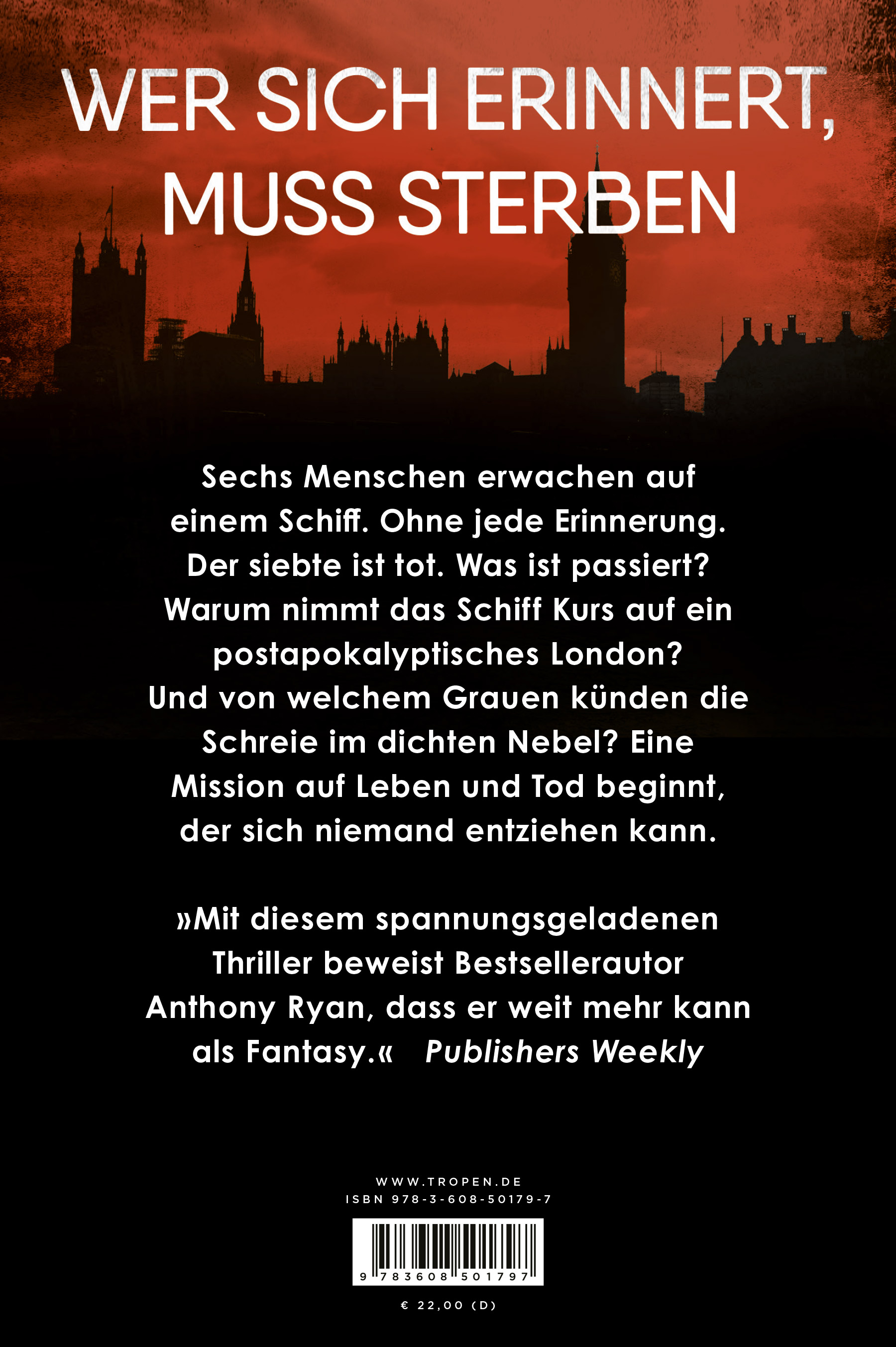 Ein Fluss so rot und schwarz (Mängelexemplar)