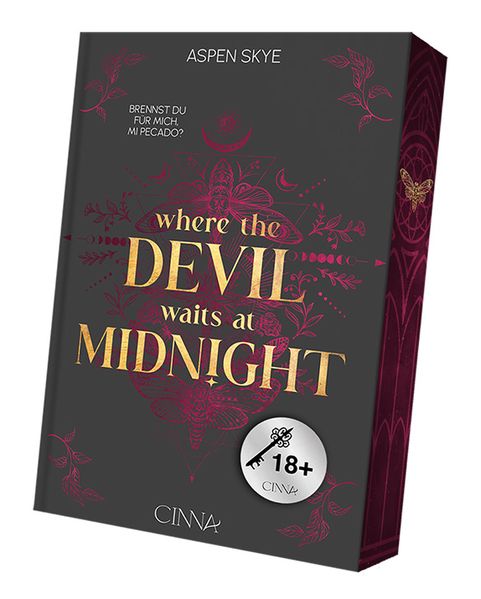 Where the Devil waits at Midnight - Mit Farbschnitt - Bücherbüchse (Mängelexemplar)
