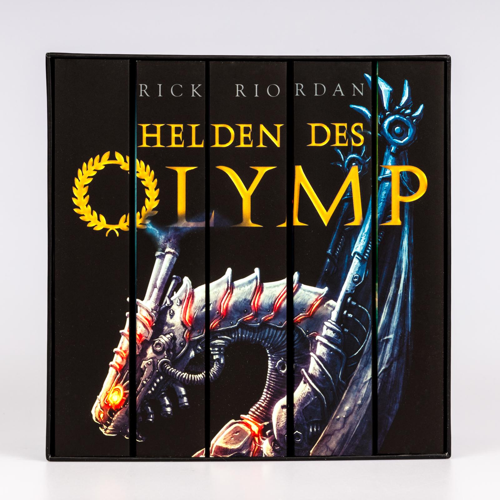 Helden des Olymp: Taschenbuchschuber Bände 1-5 (Mängelexemplar)