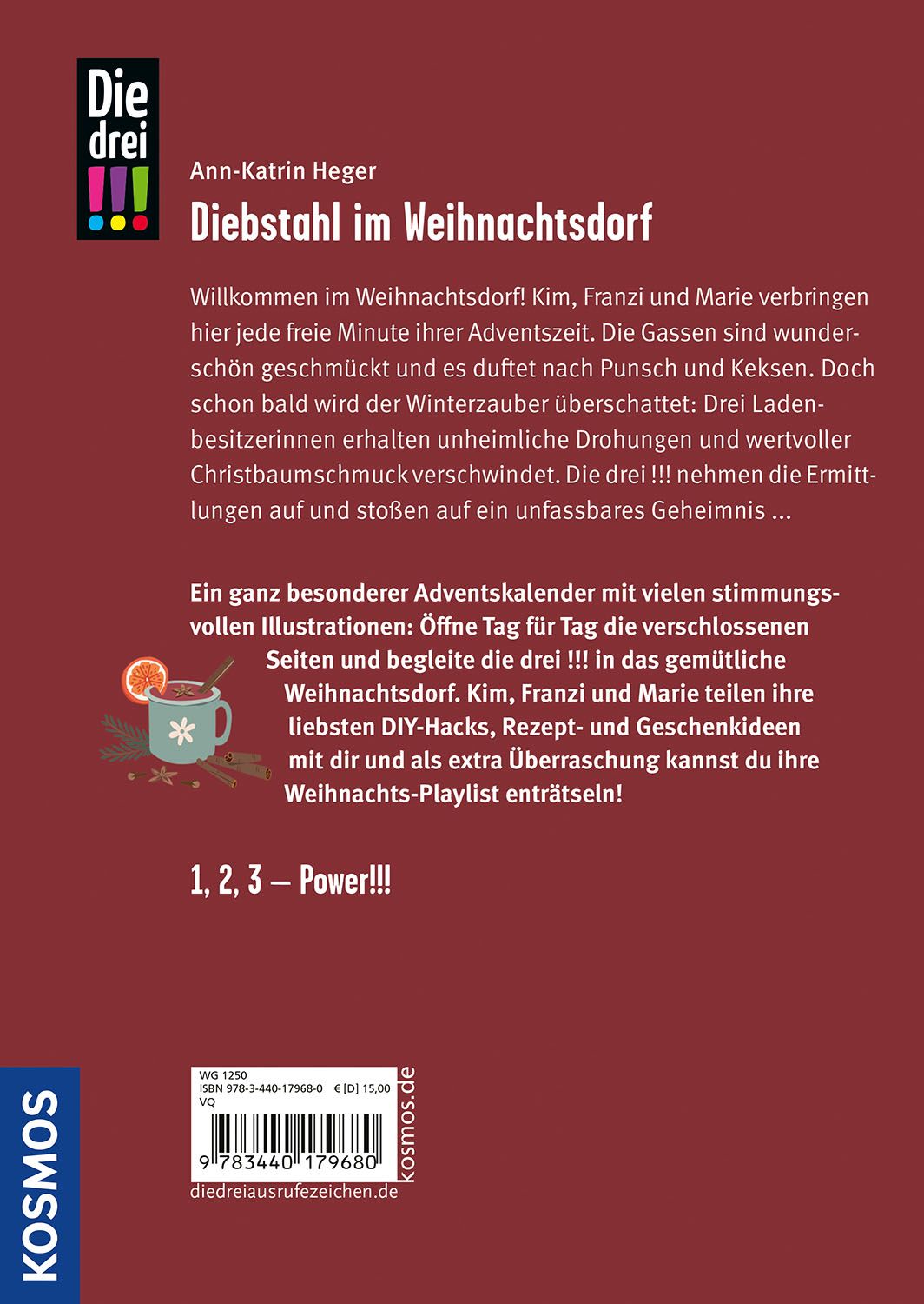 Die drei !!!, Diebstahl im Weihnachtsdorf (Mängelexemplar)