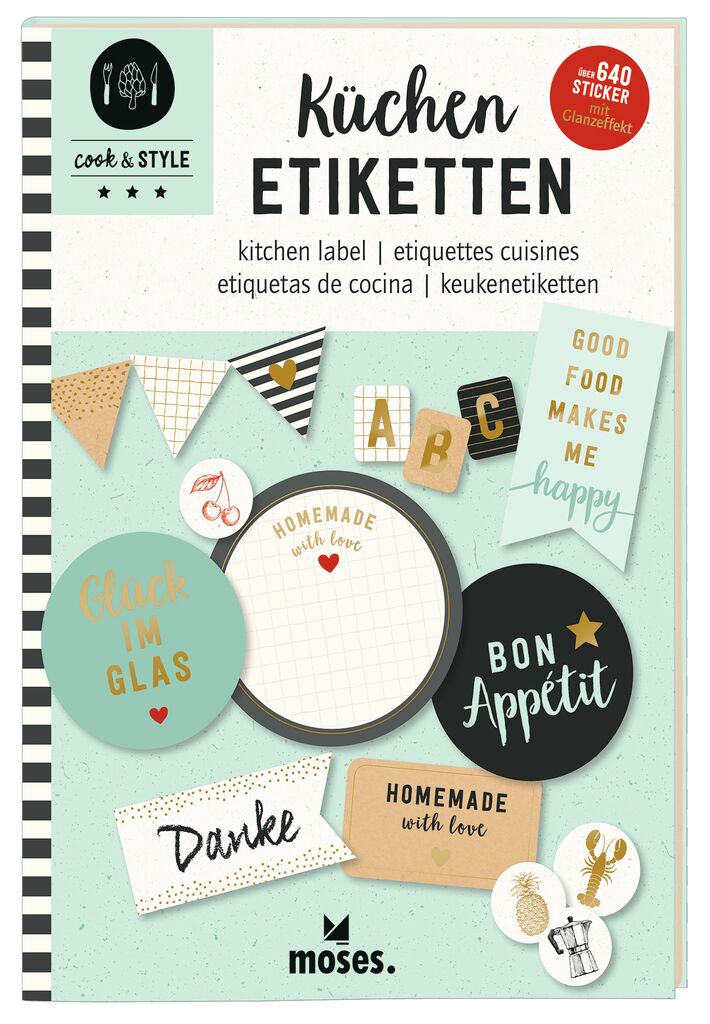 X_cook & STYLE Küchenetiketten