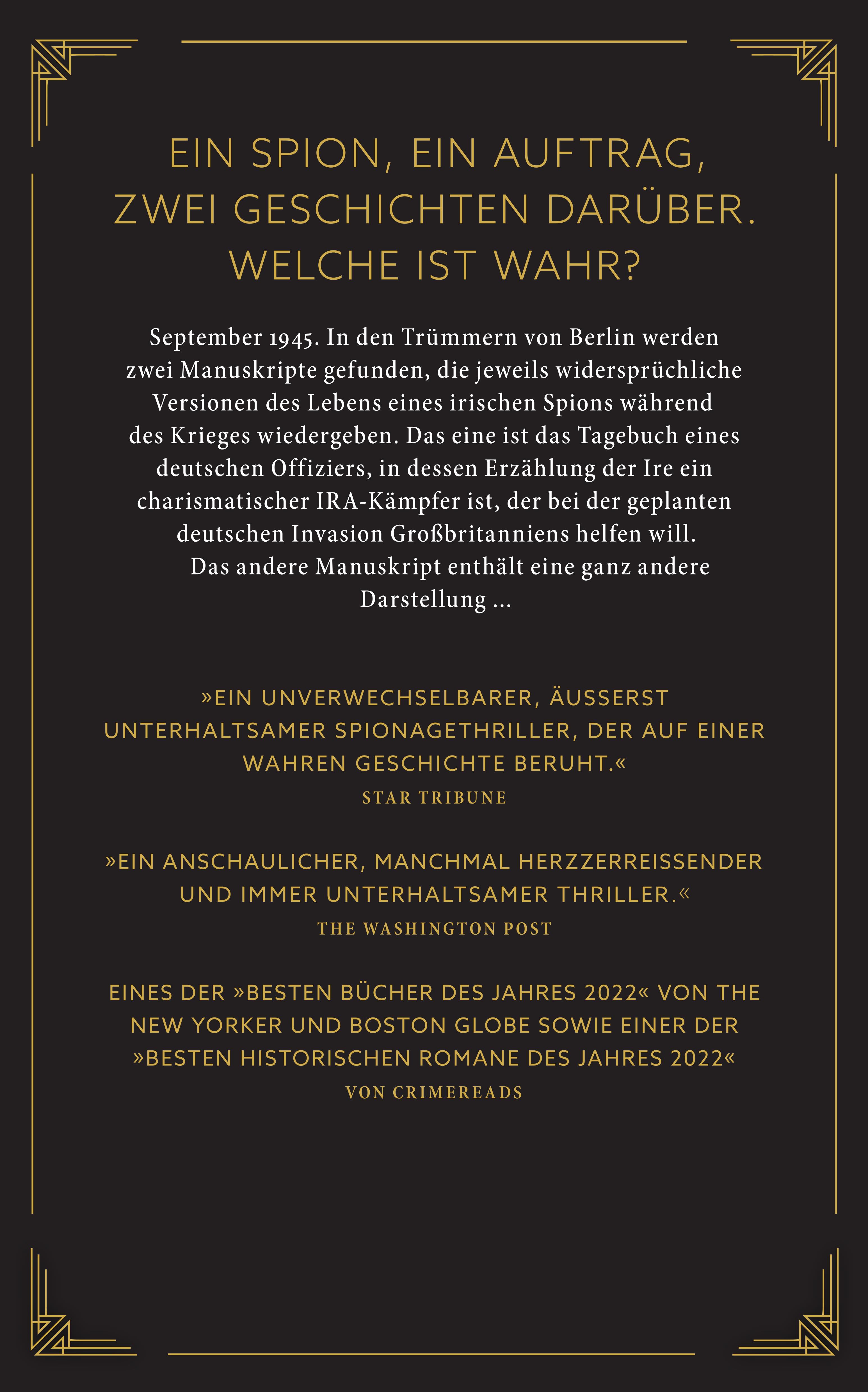 Der Ire (Mängelexemplar)