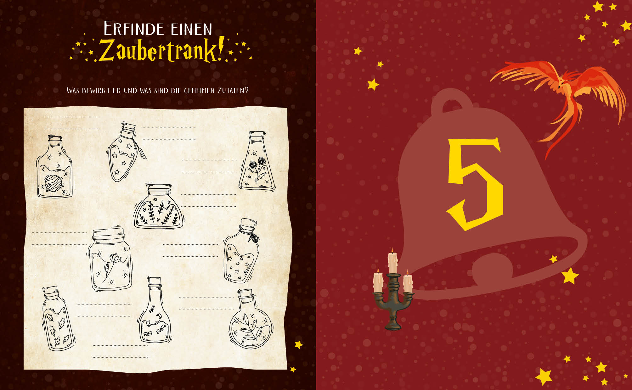Mein Adventskalender-Zeichenbuch für Potterheads and Friends (Mängelexemplar)