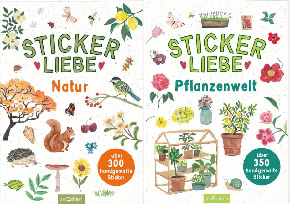 Sparpaket - Stickerliebe – Pflanzenwelt & Natur