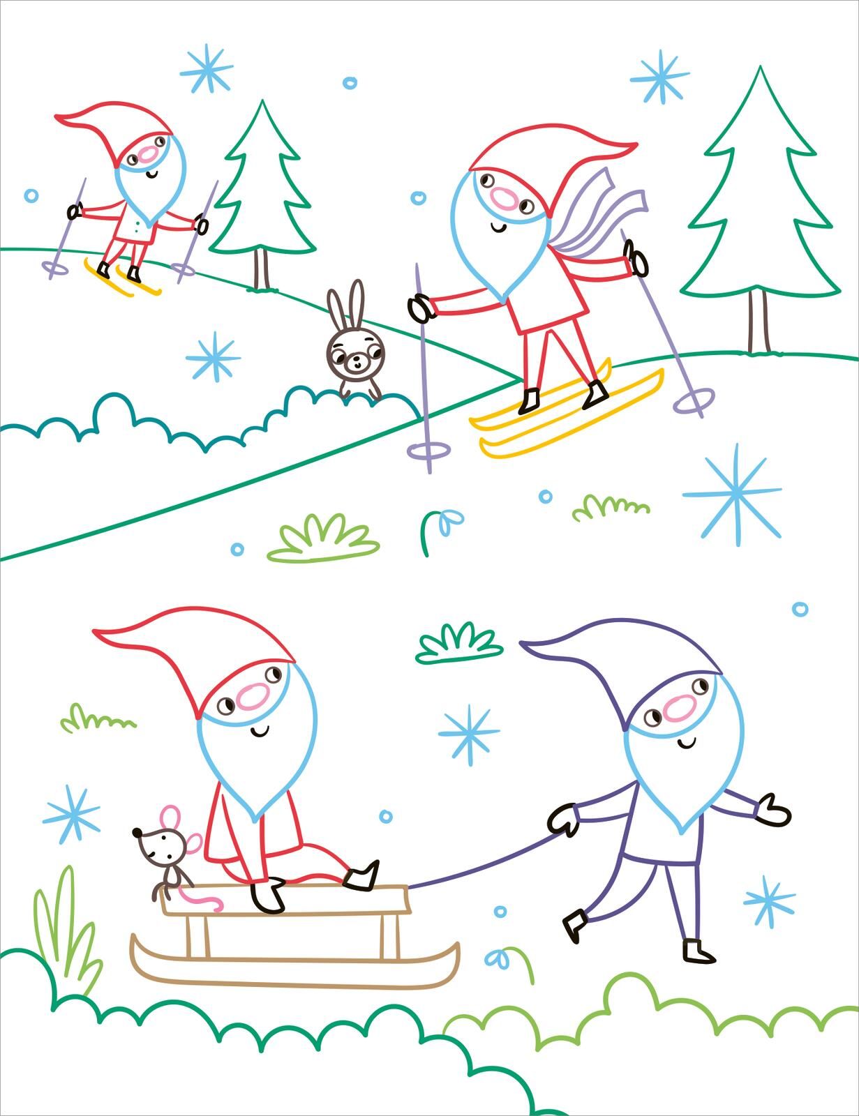 Zauberbilder – Adventskalender (Mängelexemplar)