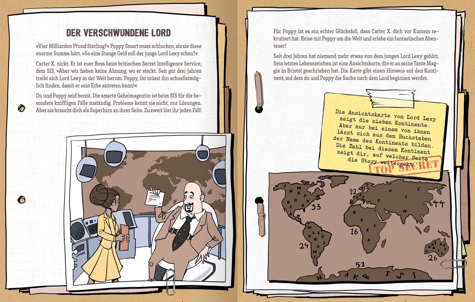 Escape Geheime Mission – Finde den verschwundenen Lord (Mängelexemplar)